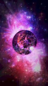 You can download this image easily and for free. Planet Colorful Ball Lines Spots Wallpaper Background Planets Wallpaper Galaxy Wallpaper Space Art