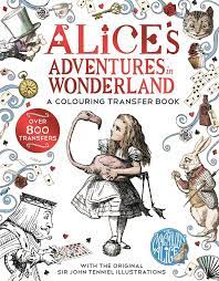 With a little imagination color this alice in wonderland 15 coloring page with the most crazy colors of your choice. Alice In Wonderland A Colouring Transfer Book Carroll Lewis Amazon De Bucher