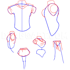 For drawing pretty and anatomically correct faces, let's see how the famous loomis head method works. How To Draw Anime Clothes Step By Step Drawing Guide By Dawn Dragoart Com