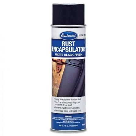 Eastwood Rust Encapsulator Black Aerosol – 15 oz Rust Prevention Spray
