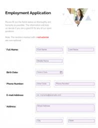 2022 free job application form free to edit sign print