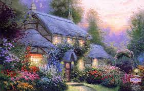 99 grandpa on ice skates~ hy hintermeister. Thomas Kinkade Flower Wallpapers Top Free Thomas Kinkade Flower Backgrounds Wallpaperaccess