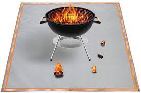 Here is a list of ten best outdoor fire pit cooking accessories that you. Amazon Com Fire Pit Mat 67 Inch X 60 Inch Fire Blanket Fireproof Mat Protect Your Deck Patio Grass Fire Pit Accessories Ember Mat Firepit Mat For Outdoor Fire Pit Fire Pit