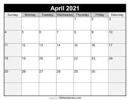 Crossover vehicles are sporty and fun to drive. Free Blank April Calendar 2021