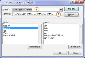 Excel Pivottable Calculated Items By Position My Online