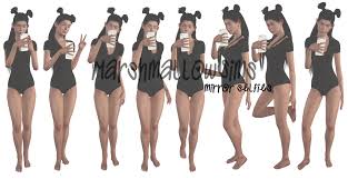 Maybe you would like to learn more about one of these? Marshmallowsims Hello So I Needed Some Mirror Selfie Poses And
