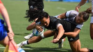 Après une sixième place en 2016 à rio, le groupe mené par sa. Jo 2016 Rugby A Vii Les Francaises Terminent 2e De Leur Poule Rugby Sevens Womens Rugby Female Rugby
