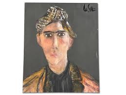 Robert Rucker (american/louisiana, 1932 2001), "oak And Bayou At Night,"  20th C., Acrylic On Canvas