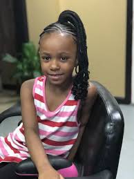The greatness and uniqueness of the kinky african hair can never go unnoticed. Sew Lavish Hair And Beauty Stylesbykfarmer Instagram Photos And Videos Kid Braid Styles African Braids Hairstyles Braids For Kids
