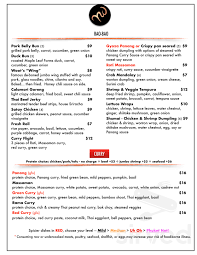 We stretch through the lunch crowd into late nights with a menu and full bar. Nawa Inspired Asian Cuisine Cocktails Menu In Fort Wayne Indiana Usa