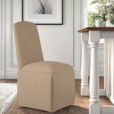 Kelly Clarkson Home Ava Traditional Upholstered Skirted Side Chair Wayfair In 2020 Side Chairs Traditional Dining Chairs Home