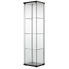 Ikea Glass Door Cabinet Black Brown 626 5298 214 Tinycabins Ikea Glass Door Cabinet Ikea Detolf Display Cabinet