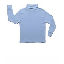 Leveret Leveret Solid Turtleneck 100 Cotton 5 Toddler Light Blue Walmart Com Walmart Com