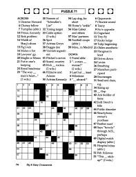 This set of printable crossword puzzles feature tricky topics such as celebrity anagrams, state nicknames and cryptic clues. Big Easy Crosswords Puzzle Book Volume 31 Kappa Books Publishers 9781559931625 Amazon Com Books