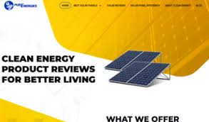 Now it's easier to find great businesses with recommendations. Pureenergies Com Observe Pure Energie S News Clean Energy Product Reviews Solar Products