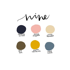 Enneagram 9 Color Palette Enneagram Enneagram 9 Enneagram Types