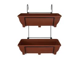 Maybe you would like to learn more about one of these? Railing Planter With Two Troughs For Railings Balconies Or Fences