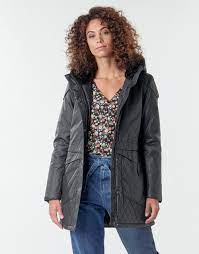 One Step FR42021 Grey - Free delivery | Spartoo NET ! - material Parkas  Women USD/$312.40