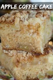 Apple Coffee Cake With Streusel Topping Is A Moist Cake Made With Fresh Apples And A Delicious Crumb T Apple Coffee Cakes Coffee Cake Recipes Crumb Cake Recipe