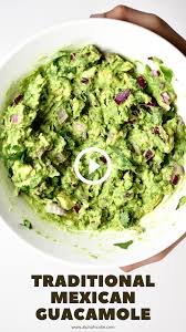Simple Fresh Authentic Guacamole Mexican Video Recipe Video Guacamole Recipe Easy Fresh Guacamole Recipe Best Guacamole Recipe