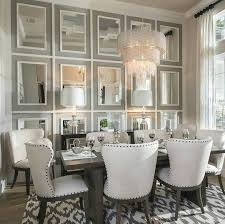 Go with a gold mirror for a formal space, like a dining room. 4 157 Likes 27 Comments Grace R Lovefordesigns On Instagram Craft An Eye Catching Focal Point Mirror Dining Room Elegant Dining Room Luxury Dining Room