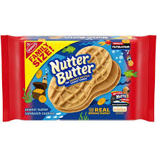 Peanut butter sandwich cookie, with around a billion estimated to be eaten every year. Nutter Butter Family Size Peanut Butter Sandwich Cookies 16 Oz Walmart Com Walmart Com