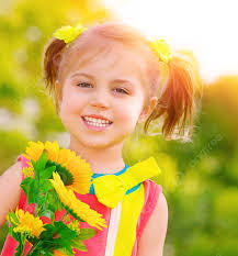 Little Girl In Sunflowers Background Images, HD Pictures and Wallpaper For  Free Download