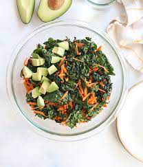 Kale Salad With Apple Cider Dressing Recipe Kale Smoothie Recipes Best Kale Salad Recipe Leafy Greens Recipes