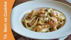 Fettuccine Alfredo Com Camarao Receita De Macarrao Com Molho Alfredo Episodio 232 Youtube