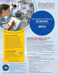 Online Nursing Degree Programs At Thomas Edison State University Academic Programs