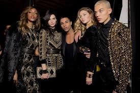 Behind The Scenes At The Balmain X H M Fashion Show With