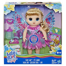 Can you help fairy baby jasmine to get normal look by giving a nice makeover to her? Baby Alive Once Upon A Baby Fairy Ani Blond Hair Doll Baby Alive