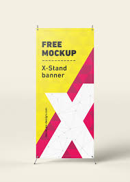 Find & download free graphic resources for banner stand mockup. Free X Stand Banner Mockup Psd Good Mockups