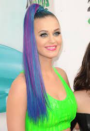 Katy Perry At 2012 Nickelodeon S Kids Choice Awards Katy Perry Hair Funky Hairstyles Hair Styles