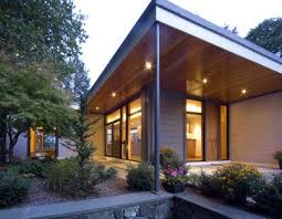 Modern Under Eave Lights Design Porch Roof Design Modern Exterior Lighting Modern Porch