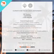Nah kalian bisa melihat kumpulan contoh lamaran pekerjaan di bawah ini untuk kalian jadikan. Contoh Surat Lamaran Kerja Cook Helper Contoh Surat