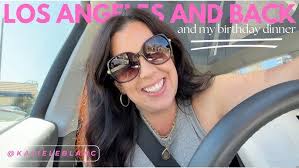 to LA and back (+ a few birthday dinner clips)