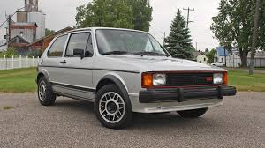The convertible lost its hatchback (naturally), and instead came with a small trunk. 1984 Vw Rabbit Gti Retro First Drive Review Driving Impressions Performance