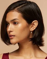 Pearl Huggie Earrings Silver