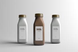 Download Milk Bottle Packaging Mock Up On Behance