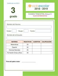 Aquí está la información completa sobre contestado libro de formacion civica y etica 4 grado respuestas. Calameo Clave De Respuestas Trimestral Tercer Grado Bloque Iii 2018 2019
