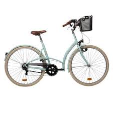 Www Decathlon Fr Velo Ville Elops 320 Vert Id 8352601 Html Velo Ville Velo Velo De Route