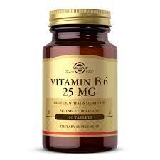Nausea and vomiting in pregnancy Vitamin B6 25 Mg Tablets Solgar