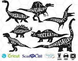 Download Dinosaur Silhouette Svg Files For Cricut Or Silhouette Cute Etsy In 2021 Dinosaur Silhouette Dinosaur Clip Art