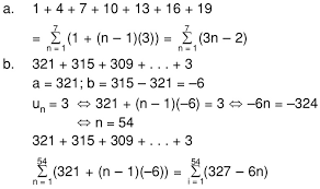 Sumx2py2 = ∑ (x 2 +y 2) sintak penulisan rumusnya yaitu : Nyatakan Deret Aritmetika Berikut Dalam Bentuk Notasi Sigma A 1 4 7 10 13 13 16 19 Mas Dayat