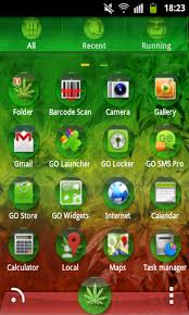Sólo los mejores temas del lanzador go para smartphones y móviles android. Go Launcher Ex Theme Rasta Apk