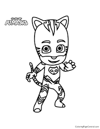 Great coloring book for kids and adults is an early readers . Pj Masks Catboy Coloring Page Coloring Page Central Coloring Library