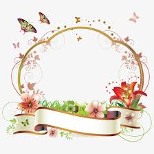 Beautiful Vector Border Png And Vector Flower Frame Floral Border Design Floral Monogram Letter
