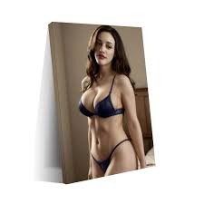 Amazon.com: Kat Dennings - Póster de fotografía sexy de actriz  estadounidense de belleza de pecho grande (3) póster de arte de pared,  póster impreso en lienzo para oficina, dormitorio, sala de estar,