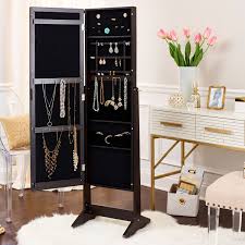 Innerspace Light Up Marquee Wall Floor Mirror Jewelry Armoire Marquee Wall Innerspace Jewelry Armoire Standing Jewelry Armoire Mirror Jewelry Armoire